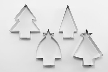 Cookie Cutter Set - 4 Christmas Trees